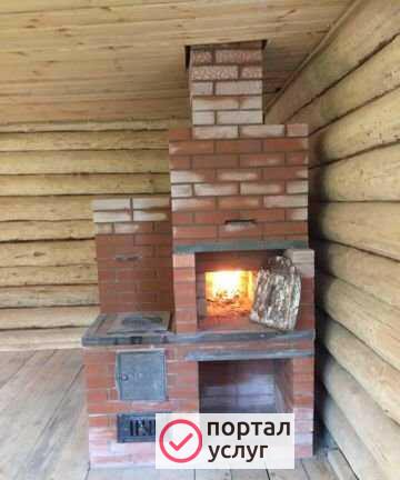 Фото Кладка печи