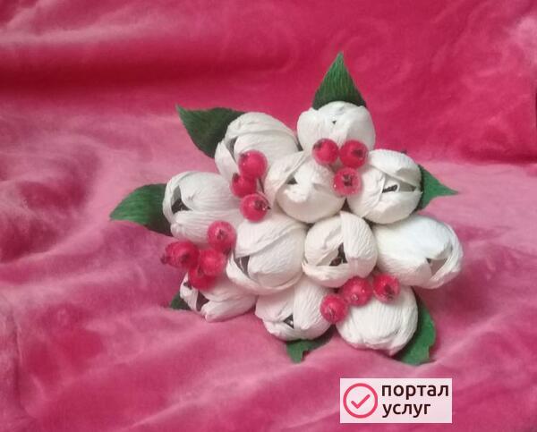 Фото Букеты из конфет