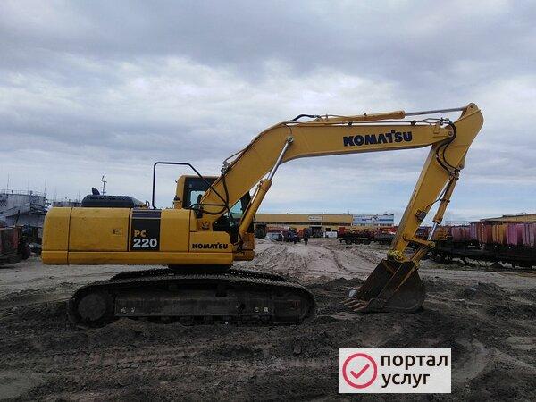 Фото Услуги экскаватора