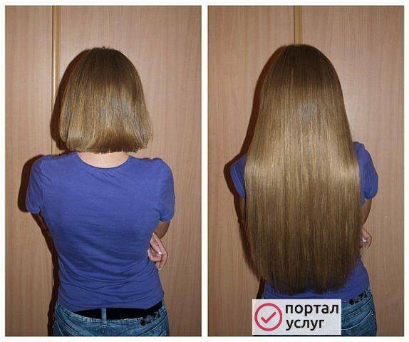 Фото Наращивание волос 