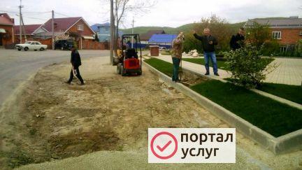 Фото Асфальтирование дворов