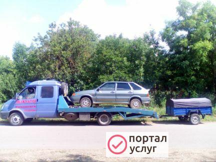 Фото Эвакуатор с пассажирскими местами