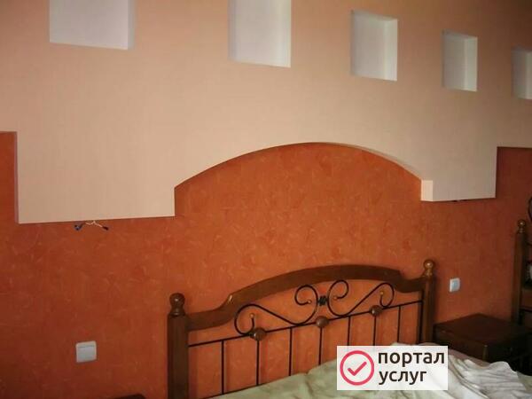 Фото Оклейка стен обоями от 100 р.М.кв 