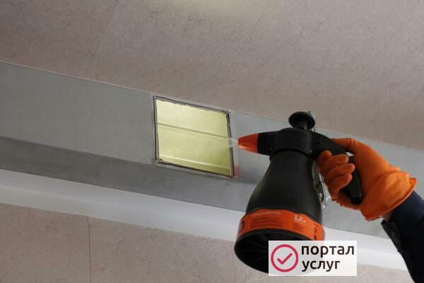 Фото Дезинфекция вентиляции