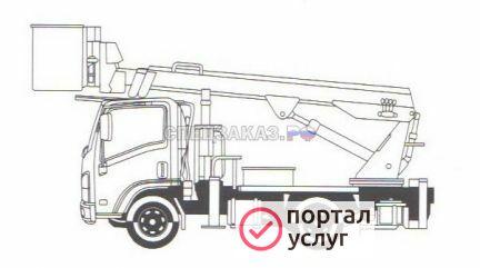 Фото Автовышка