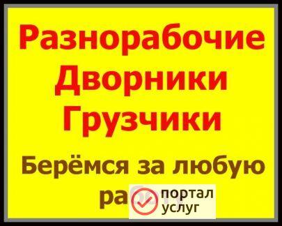 Фото Дворники/Разнорабочие 