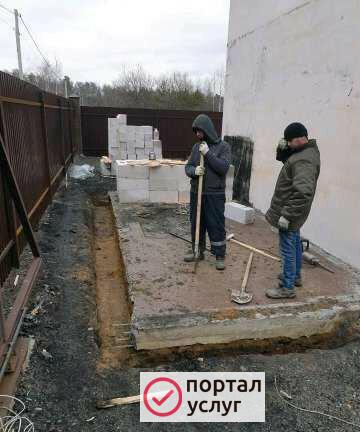 Фото Фундамент строительство