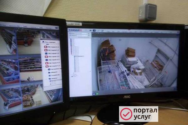 Фото Охранное видеонаблюдение