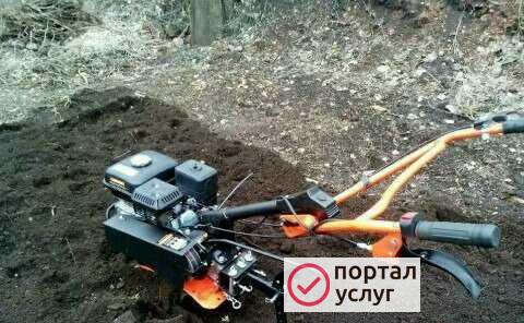 Фото Вспашка земли