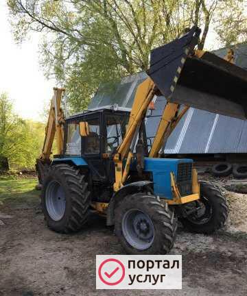 Фото Услуги экскаватора