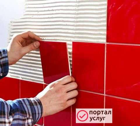 Фото Укладка кафеля