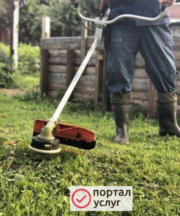 Фото Покос травы