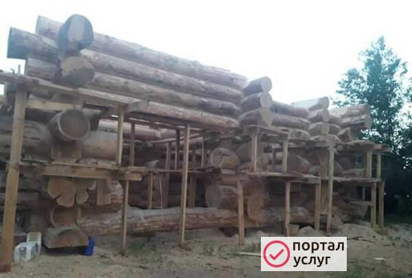 Фото Рубка срубов