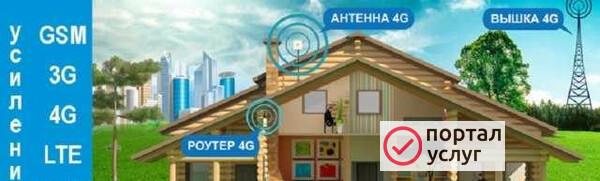 Фото Установка интернета за городом