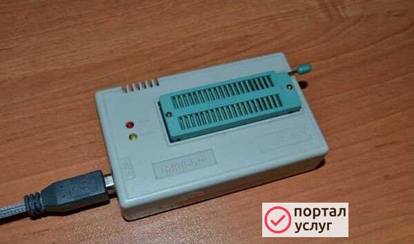 Фото Прошивка Bios программатором