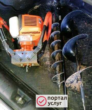 Фото Бурение отверстий