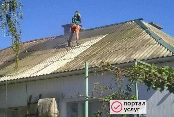 Фото Мойка крыши