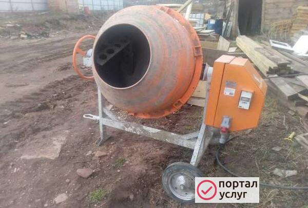 Фото Бетоносмеситель в аренду