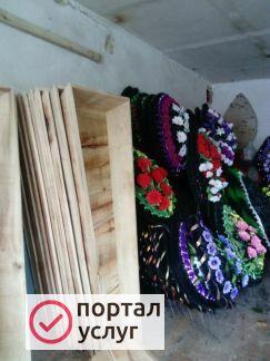 Фото Гробы под обивку, фоны для венков