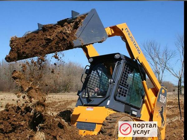 Фото Аренда услуги минипогрузчика
