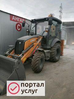 Фото Экскаватор Погрузчик