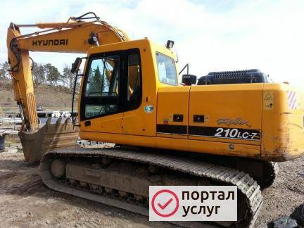 Фото Экскаваторы Хундай-210