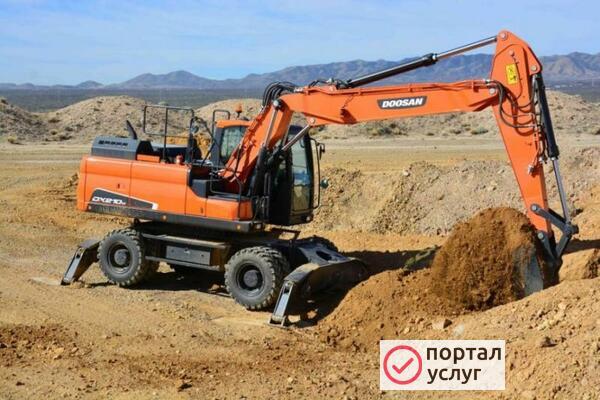 Фото услуги экскаватора
