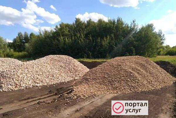 Фото Щебень, песок, шлак, доставка