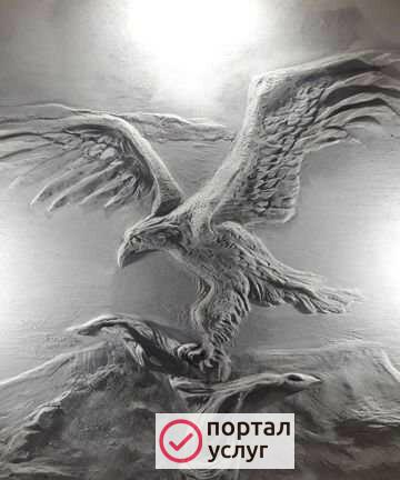 Фото Художник Барельеф Роспись стен