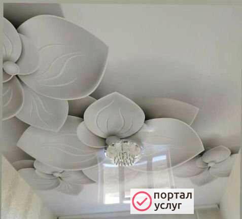Фото Натяжные потолки