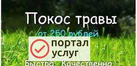 Фото Покос травы