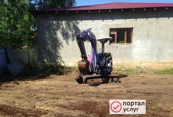 Фото Мини экскаватор