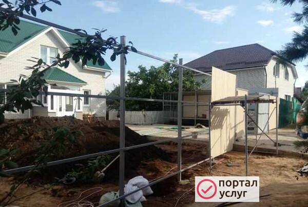 Фото Заборы навесы