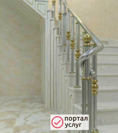 Фото Перила из нержавеющей стали