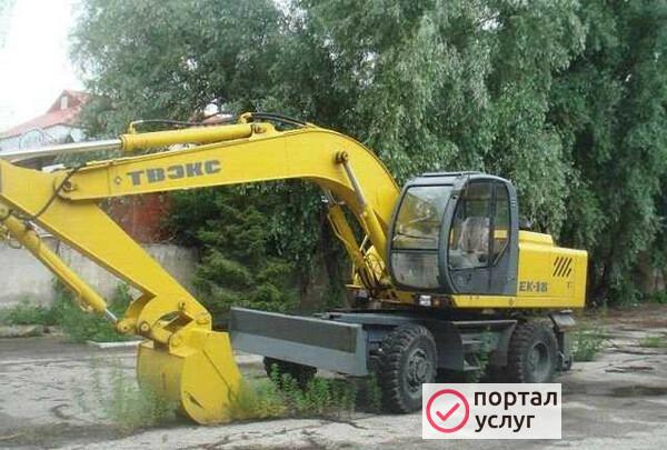 Фото Услуги экскаватора