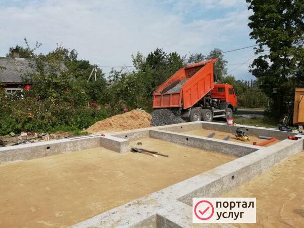 Фото Ленточный фундамент