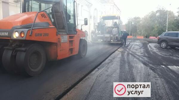 Фото Асфальтирование дорог