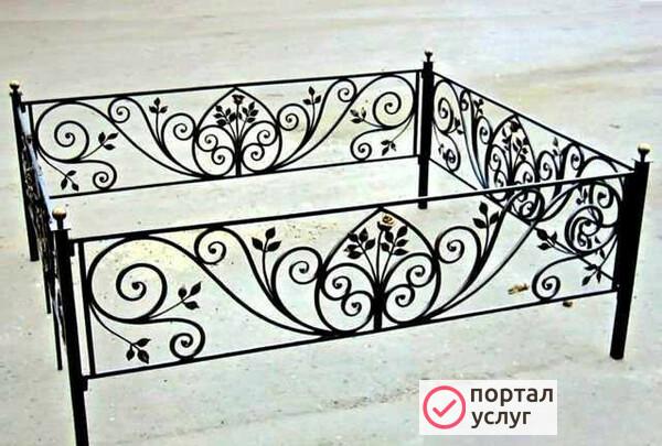 Фото Ритуальные оградки