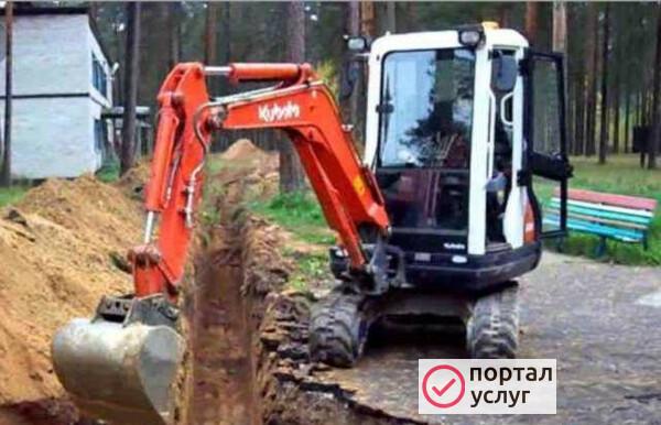 Фото Мини эксковатор