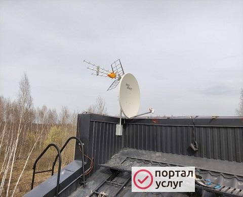 Фото Ремонт спутниковых антенн