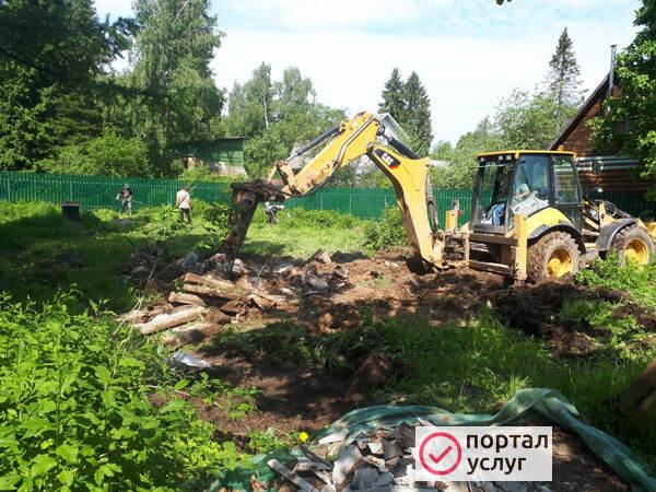 Фото Расчистка участка