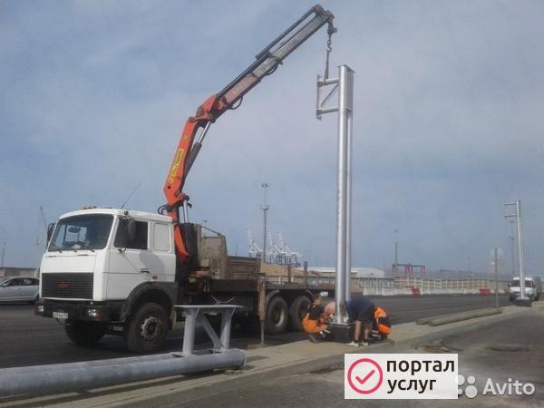 Фото Услуги Кран-манипулятора