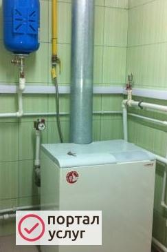 Фото Газовый котёл колонка ремонт
