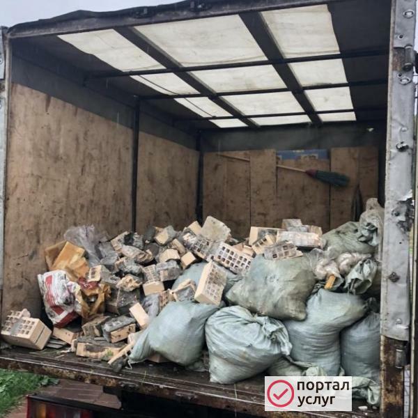 Фото Вывоз мусора в Пушкине