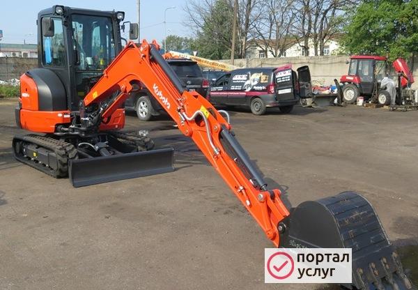 Фото Мини-экскаватор Kubota КХ 37
