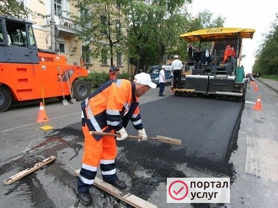 Фото Асфальтирование, уклада асфальта