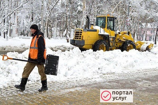 Фото Уборка и вывоз снега