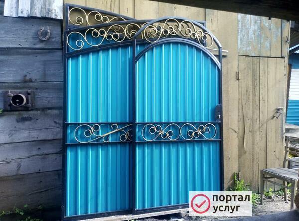 Фото Дворовые ворота 