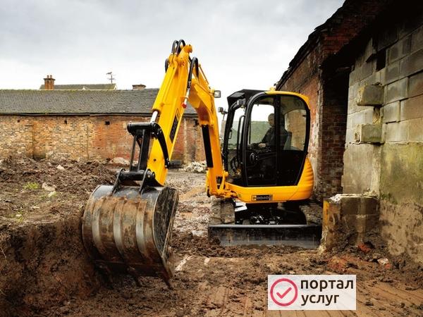 Фото Мини экскаватор