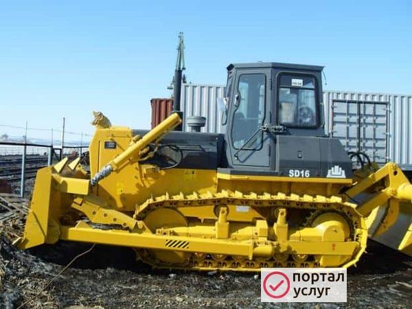 Фото Услуги бульдозера